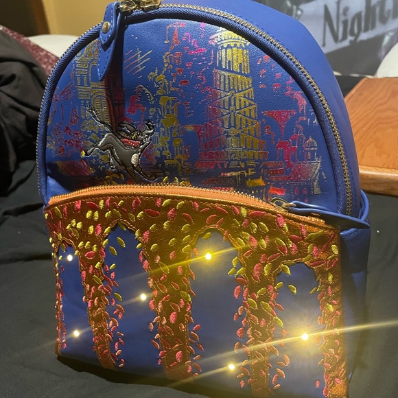 Boxlunch Exclusive - Coco Light Up Marigold Bridge Mini Backpack - Picture 2 of 4